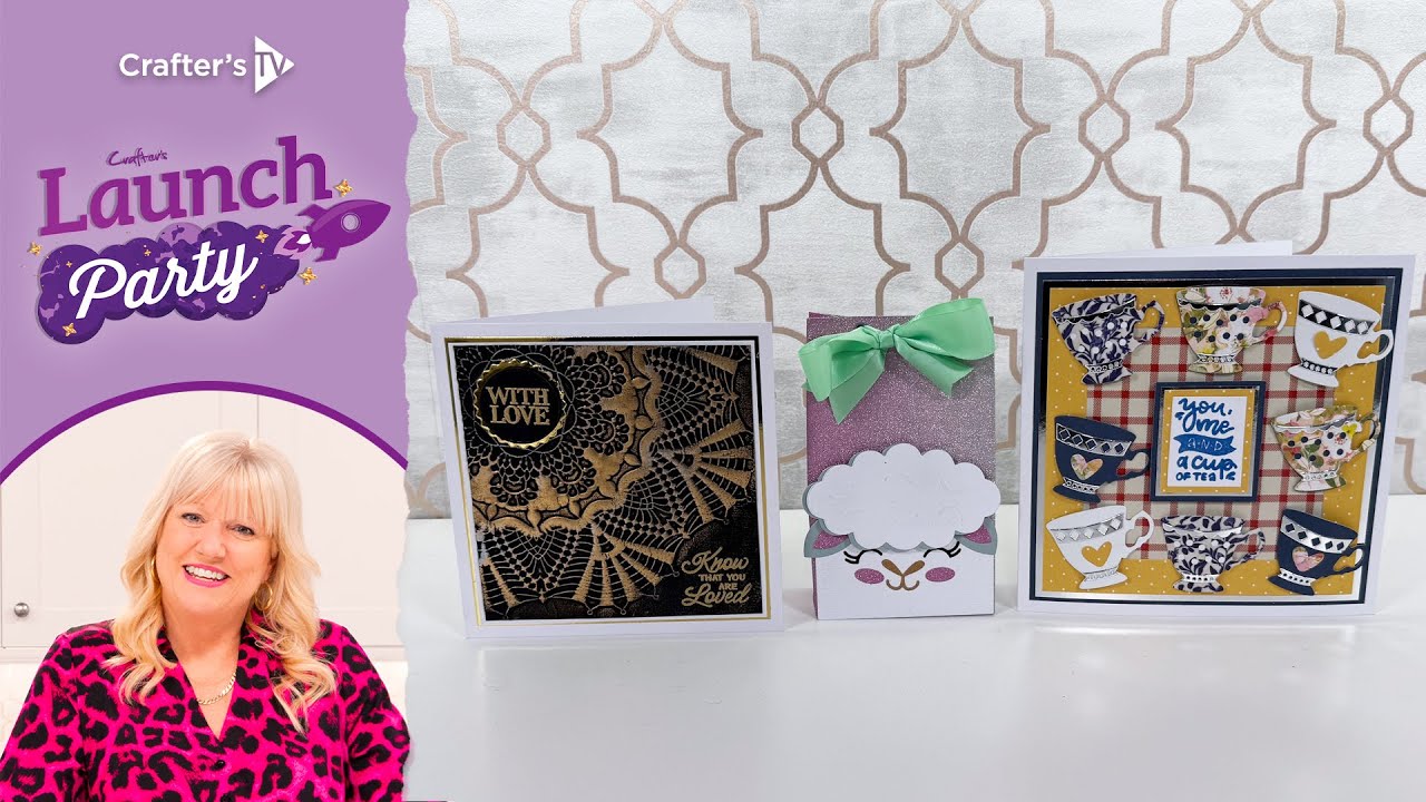 Launch Party: 3D Textured Embossing Folders, Tea & Coffee Collection & more (25th Mar 2025)
