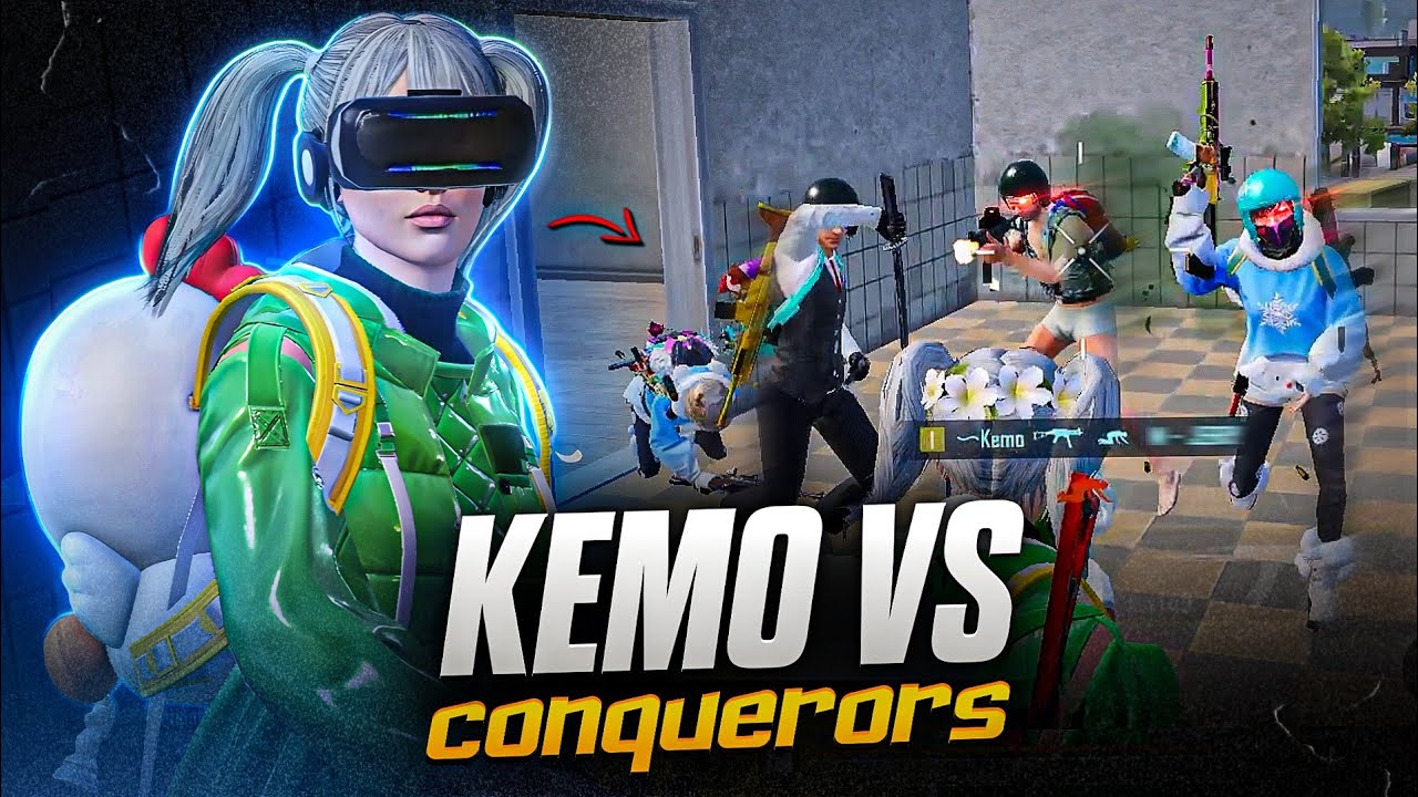 KEMO The Conquerors Rampage! | [0.1sec Reflex] | BGMI 🔱