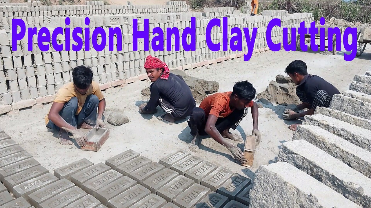 Precision Hand Clay Cutting | হাতের নিপুণতায় মাটির কাটা