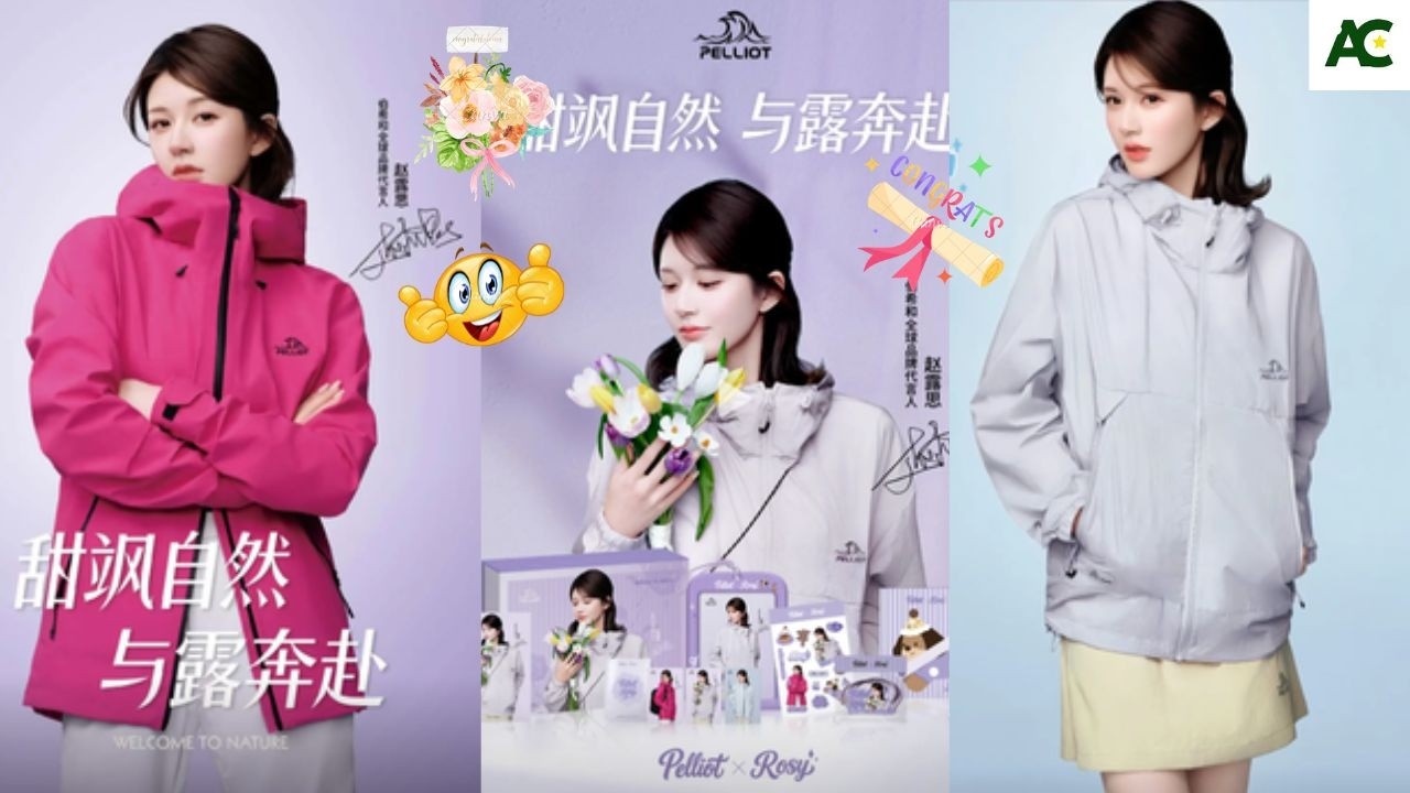 Congratulations to Zhao Lusi on Becoming the Global Brand Ambassador of Pelliot, Outdoor Brand 🎉