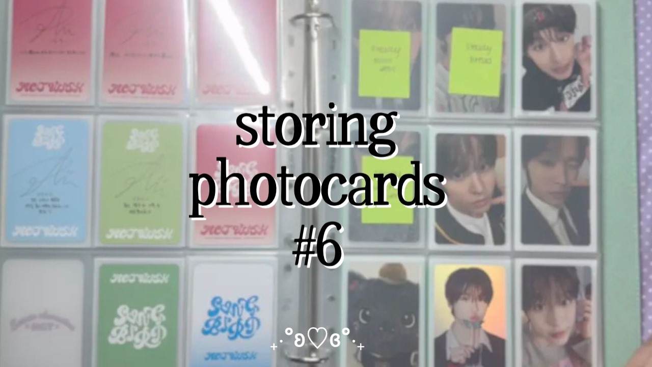 хранение фотокарточек 6✮⋆˙ nct wish, lesserafim и другие