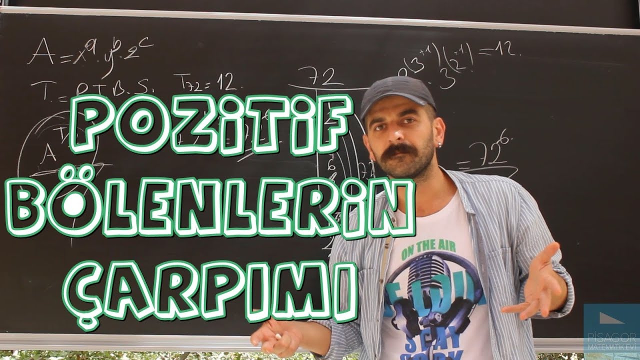 Pozitif Tam Bölenlerin Çarpımı