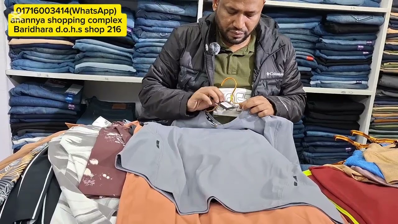 আলহামদুলিল্লাহ /আজকে অসাধারণ আইটেম //jacket/colimbia/northface//mufti shirt/sports t shirt
