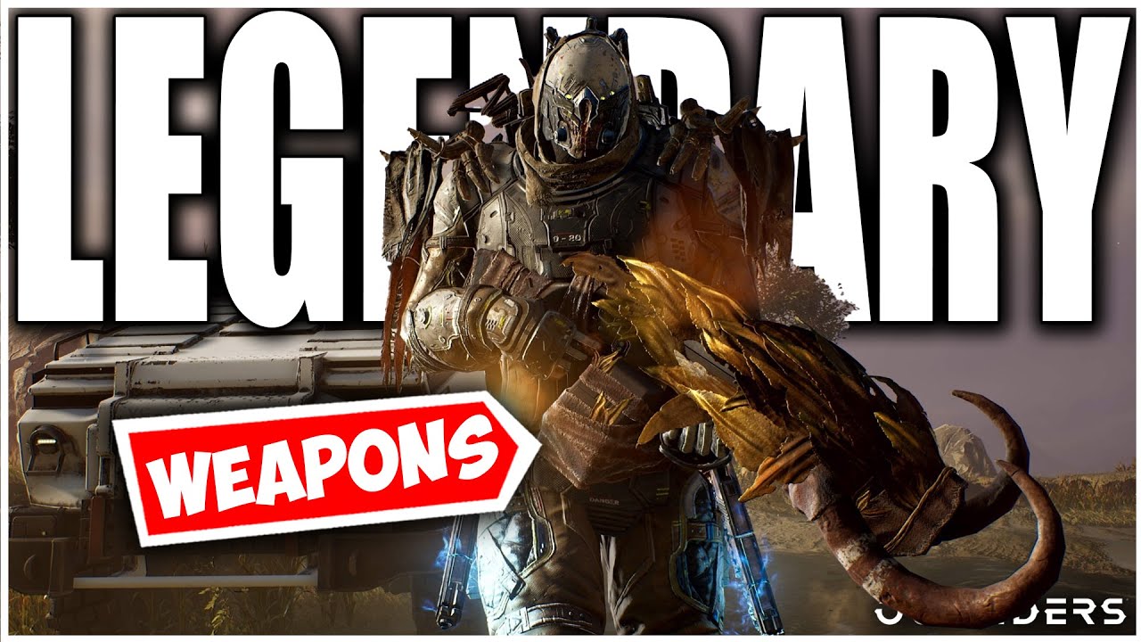 THESE 5 LEGENDARY WEAPONS IN OUTRIDERS ARE AMAZING! FREE DEMO  COMING IN FEBRUARY 2021!