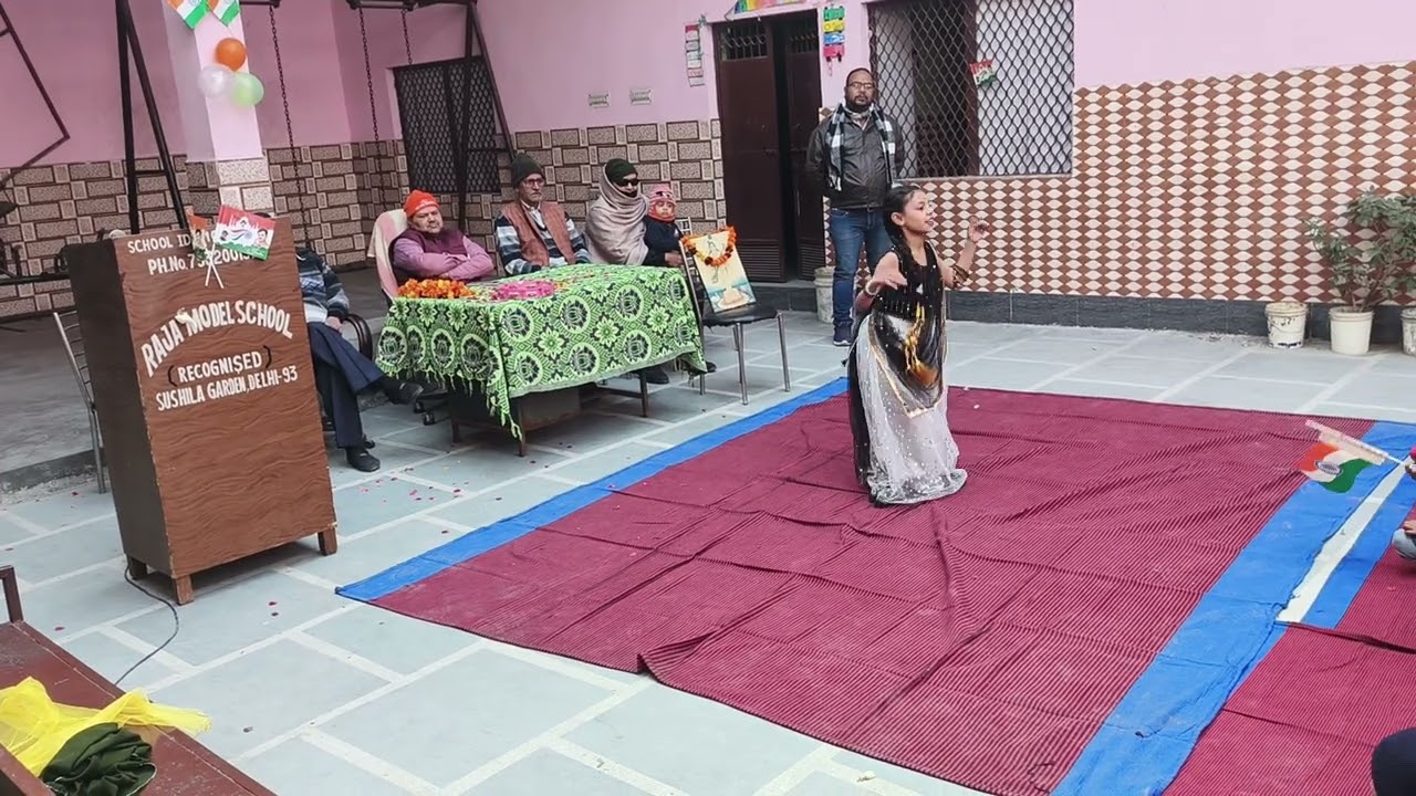 Republic Day celebration in Raja Model School