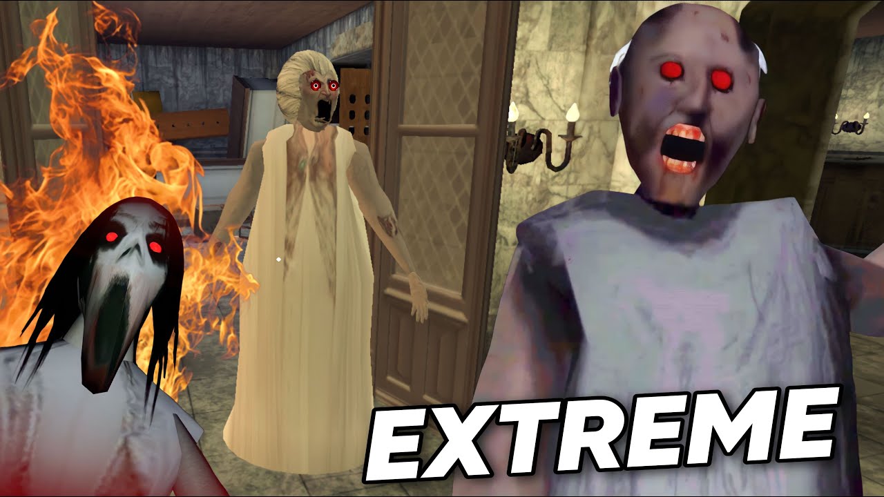 Kelakuan Mereka Semakin Brutal - GRANNY 5 Extreme Mode | Unofficial