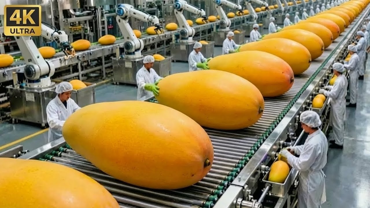 Inside a Mango Factory &ndash; An Incredible Automated Production Process