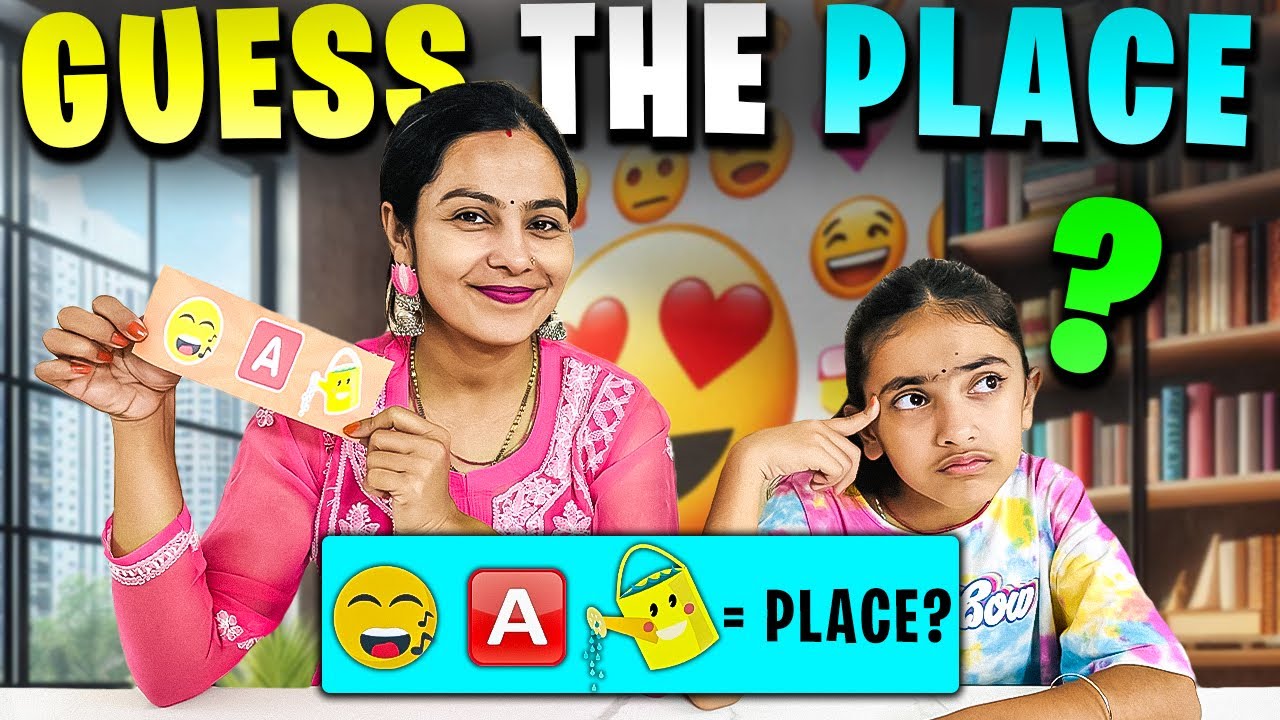 GUESS THE COUNTRY By Emoji🤔Guess The Place Video?🤔Family Comedy Challenge😂 @SamayraNarulaandFamily