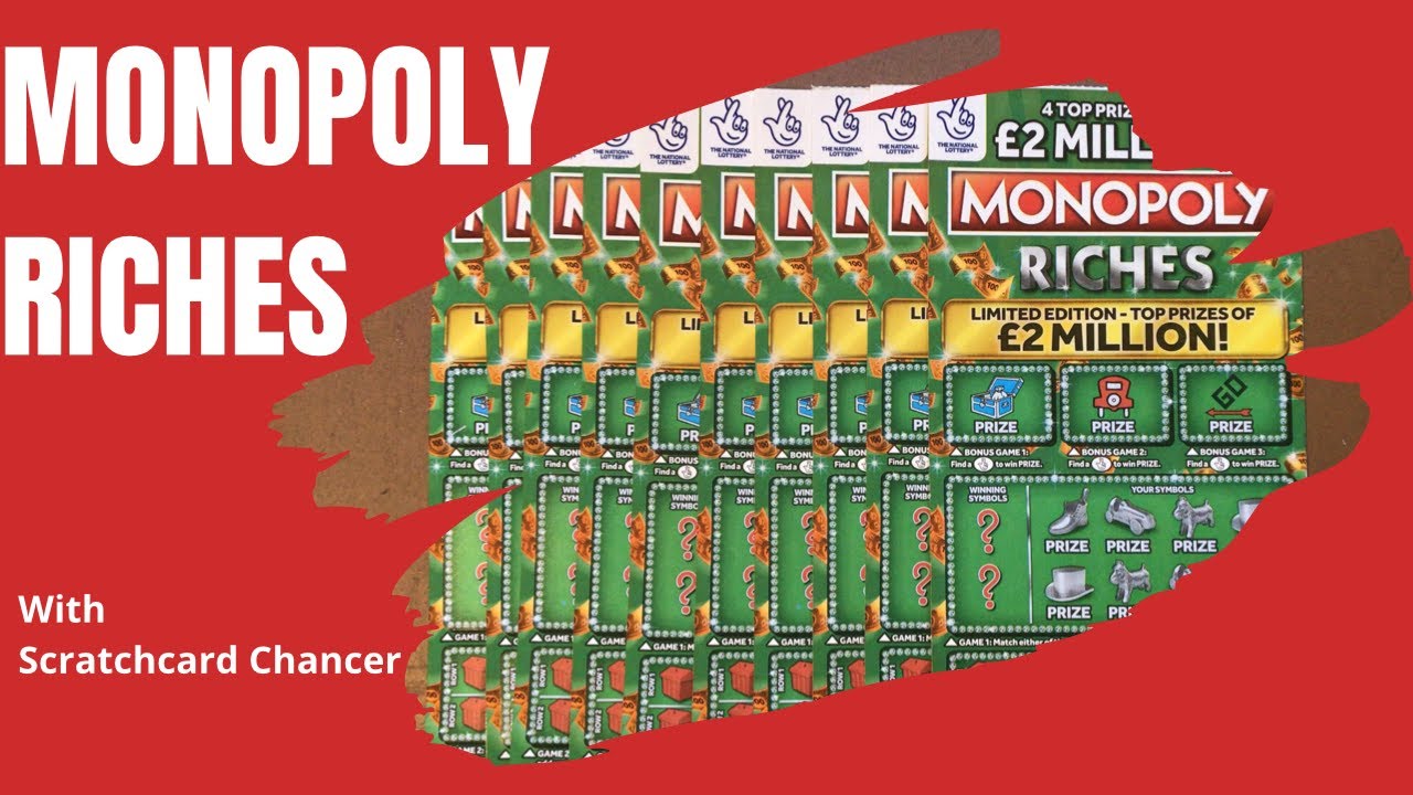 💥 BIG WIN 💥 AMAZING 🤩 MONOPOLY RICHES 🤩 £5 scratch cards today with Scratchcard Chancer uk