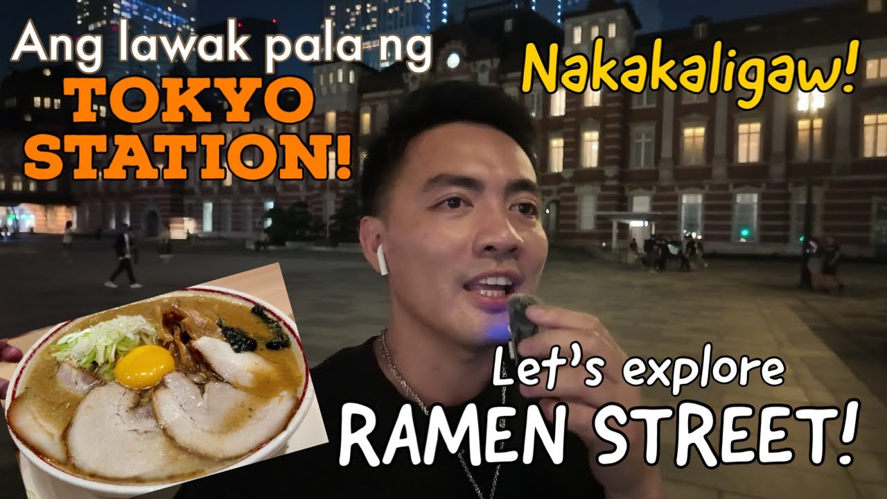 RAMEN STREET + TOKYO STATION: Nakakaligaw ang Lawak pala dito! | Marvin Samaco
