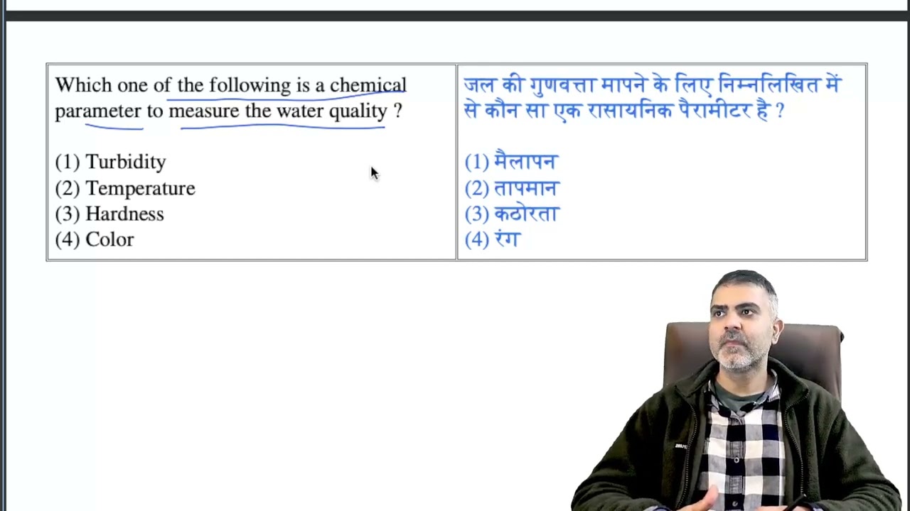 Which one of the following is a chemical parameter | UGC-NET-Paper1 | PYQ in 2 Minutes | 15829