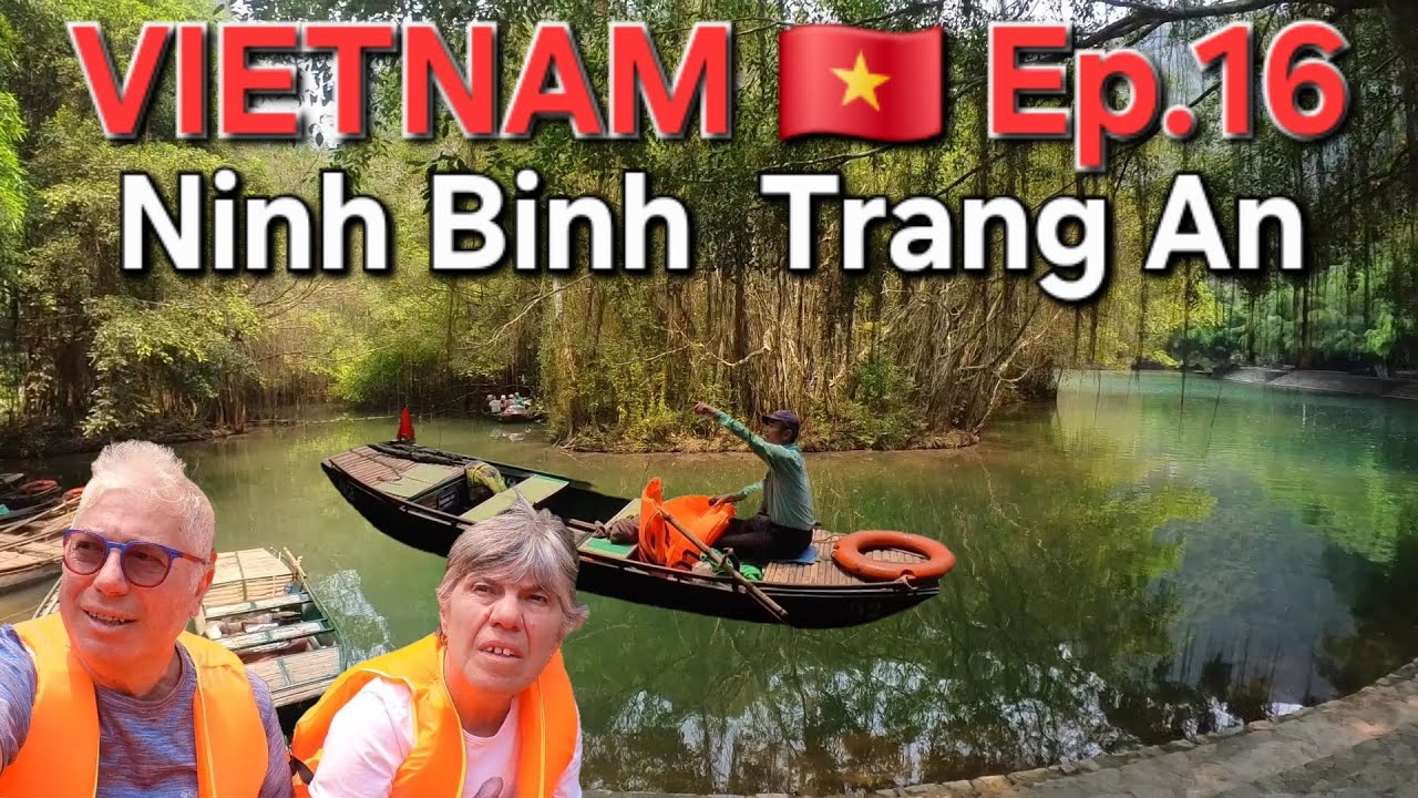 👉 Ninh Binh 👉 Trang An in barca 😍 VIETNAM in MOTO Ep. 16
