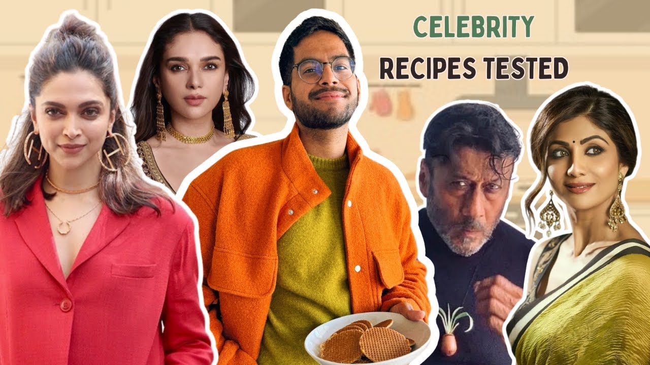 TESTING *CRAZY* CELEBRITY RECIPES 😱 DEEPIKA PADUKONE, JACKIE SHROFF, SHILPA SHETTY & MANY MORE