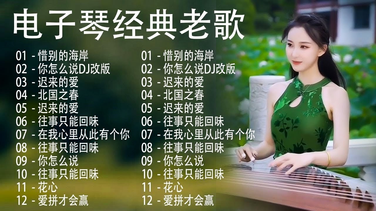 太美了 🎶 電子琴演奏👍电子琴100首好听歌曲👍劉清池特殊音樂演奏曲🎶电子琴经典老歌再现经典🎶合集&middot;镭射双电子琴演奏🎶最好聽的電子琴 老歌輕音樂 放鬆解壓