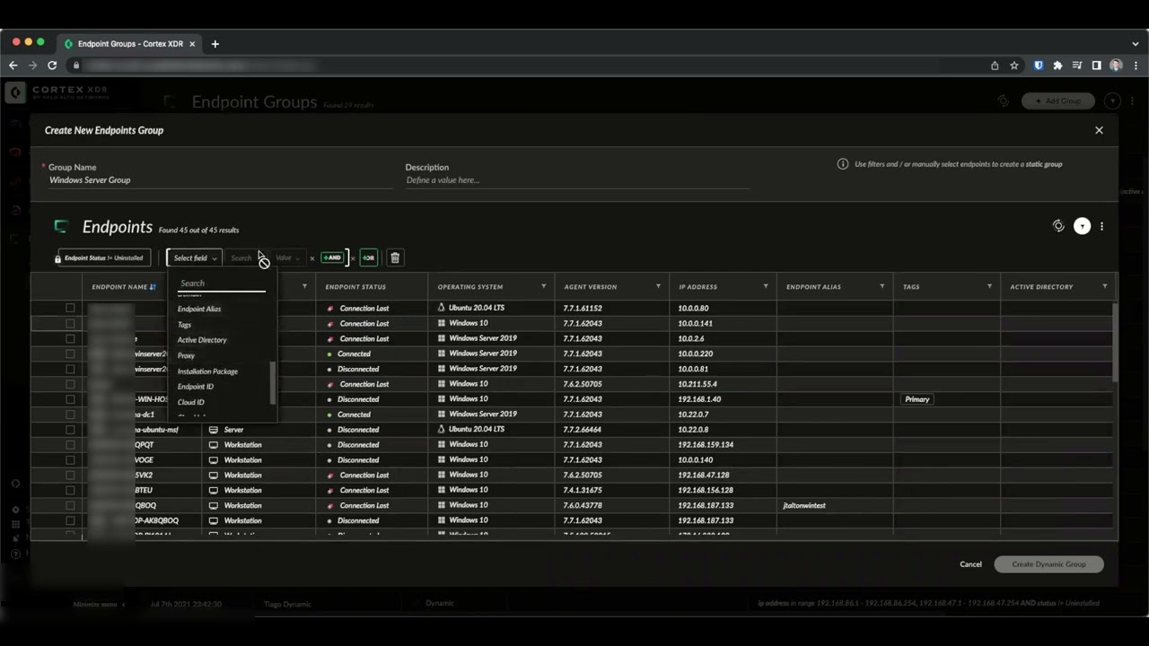 Cortex XDR How-To Video: Endpoint Groups