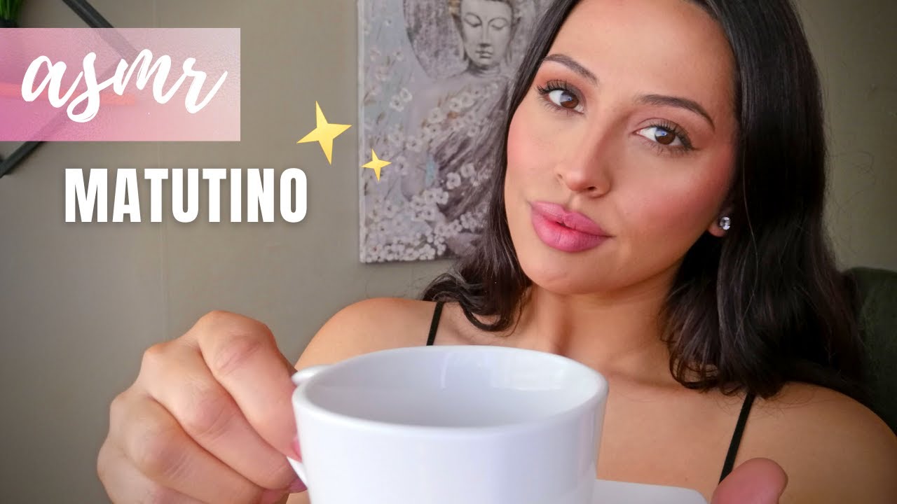 ASMR HACIENDOTE CARIÑO por la mañana🤤☕(Español/Chile)