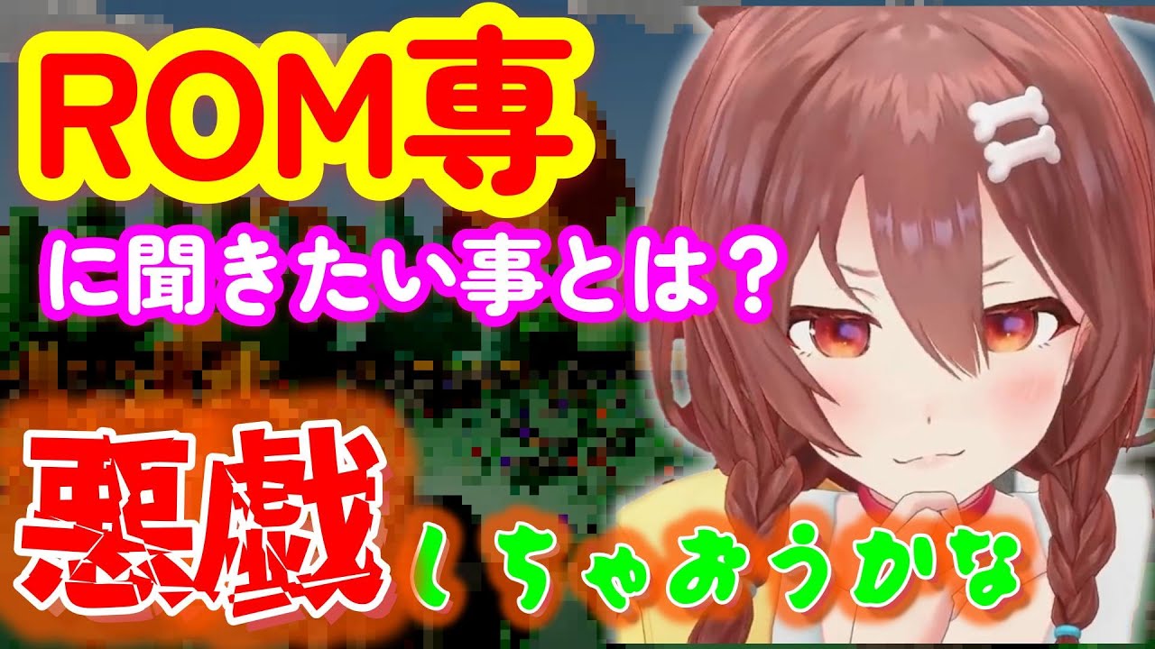 【切り抜き/戌神ころね】ROM専に興味津々で質問した内容とは？