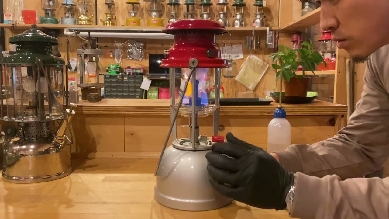 1958s〜1965s Bialaddin 315 点火動画 vintage lantern Ignition video ビンテージ ランタン tilley vapalux