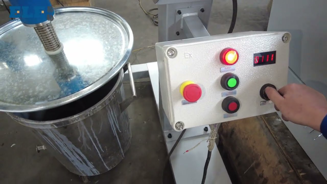 EBF-4 Manual Lifting Disperser Factory Testing For Macedonia Client 3 Sets
