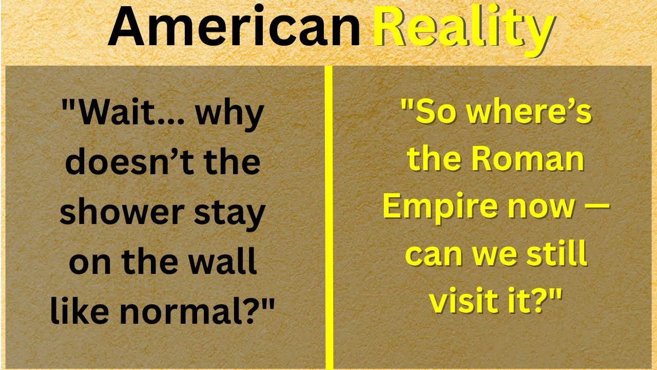 When Americans Discover The World Isn't America