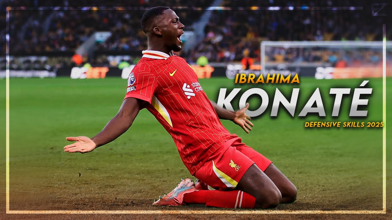 Ibrahima Konat&eacute; 2024/25 ● THE WALL - Defensive Skills & Speed Show ᴴᴰ
