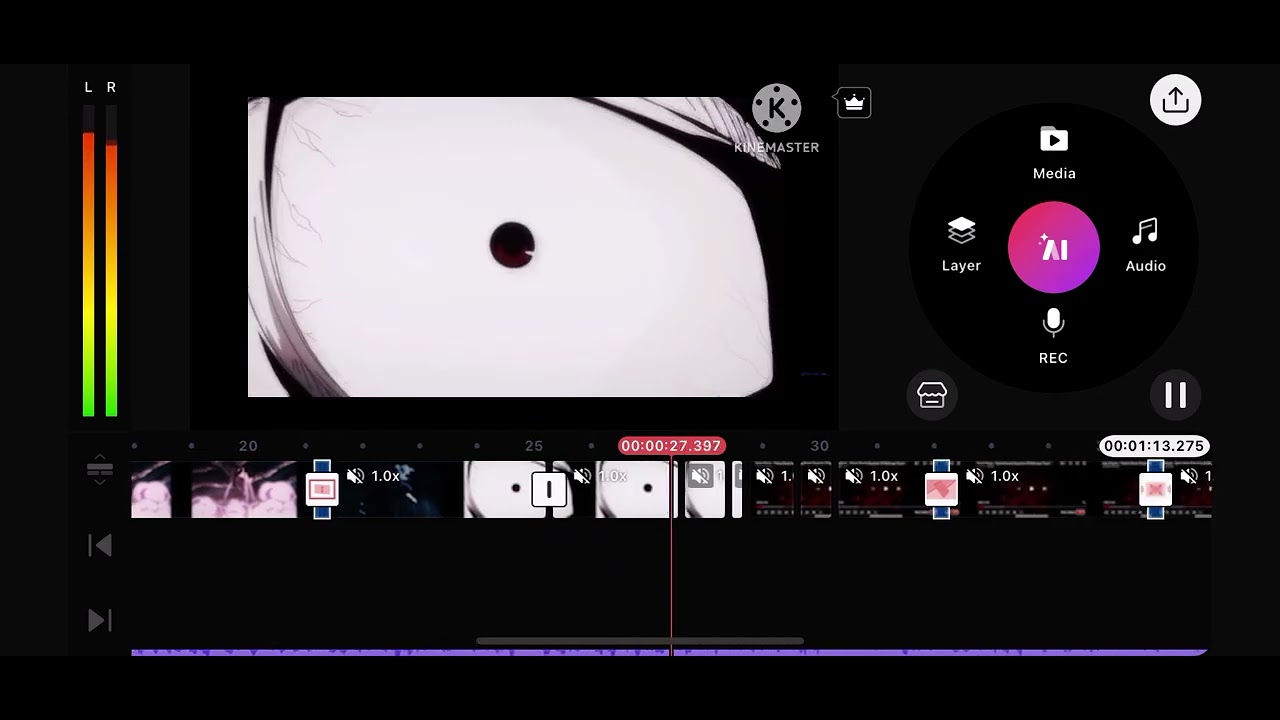 Behind the scenes of an unreleased edit im making