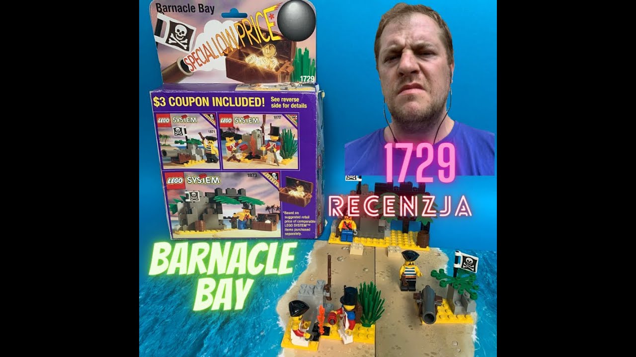 Lego Pirates 1729 Barnacle Bay Recenzja