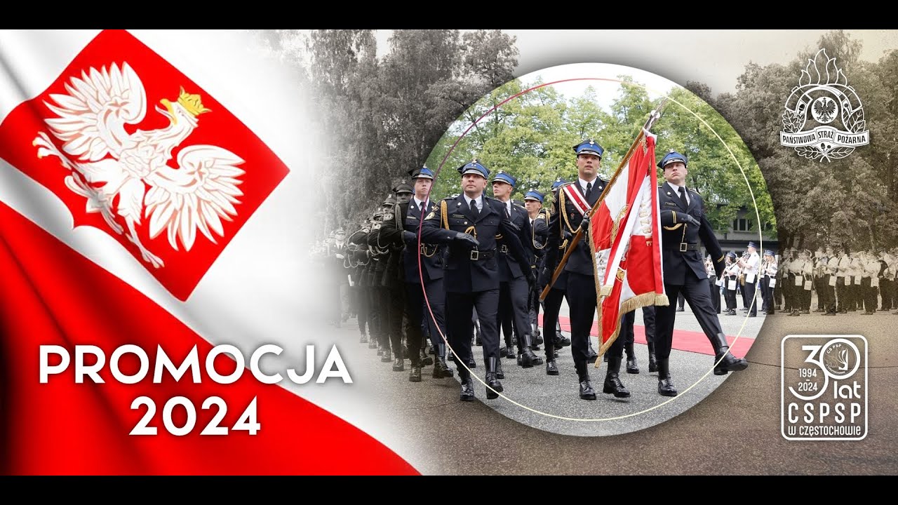 Uroczystość Promocji Absolwentów Dziennego i Zaocznego Studium Aspirantów CS PSP w Częstochowie
