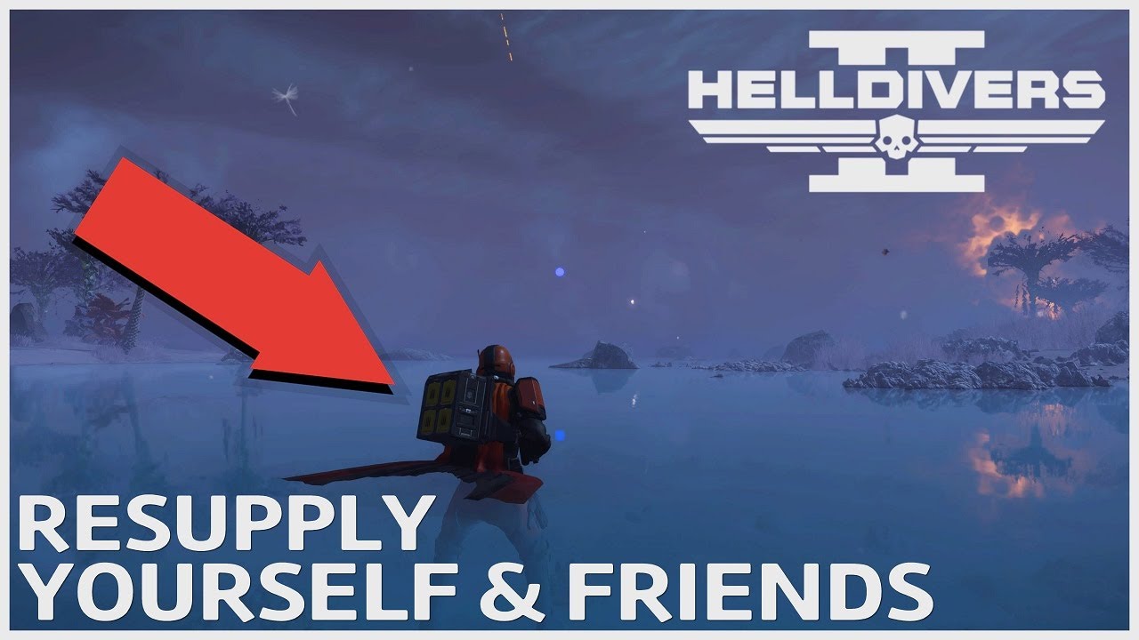 Helldivers 2: Как пополнить запасы себе и друзьям с помощью набора снабжения (PS и ПК)
