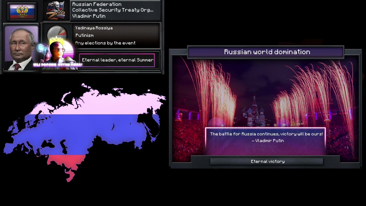 TFR (The Fire rises) - Custom super event: Revived Putin (Russian world domination)