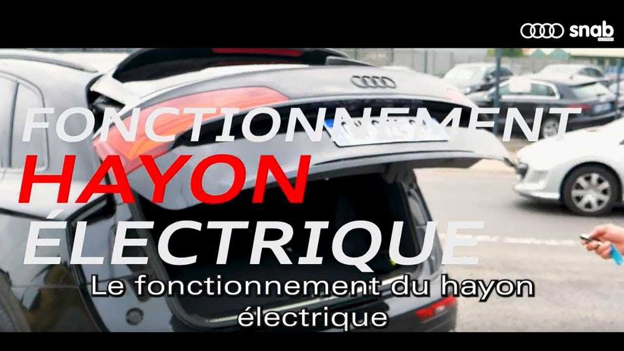Tuto Audi Expert #7 Hayon électrique