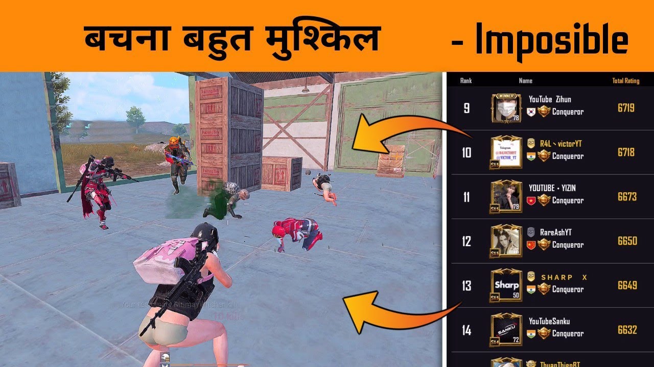 😤 i Won This Deadliest Fight aginst Super Aggressive Squad by Mistake - Pubg Mobile Back - GameXpro