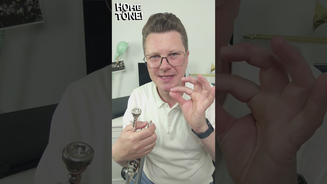 Trompete: So erzeugst du hohe T&ouml;ne &ndash; der Ansatz-Trick! 🎺