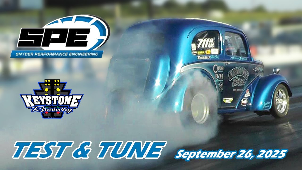 Snyder Performance Eng. Test & Tune- Sept. 26, 2025 @ Keystone Raceway Park