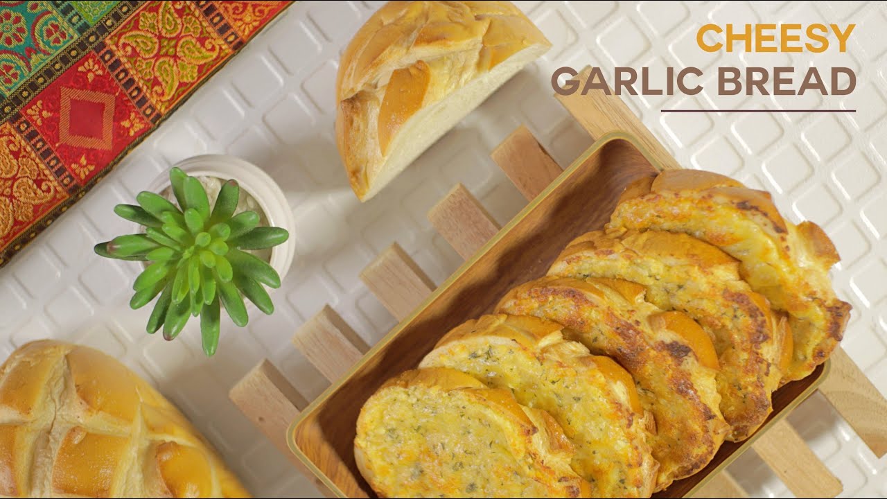 Resep Garlic Bread Enak | Pakai 3 Jenis Keju