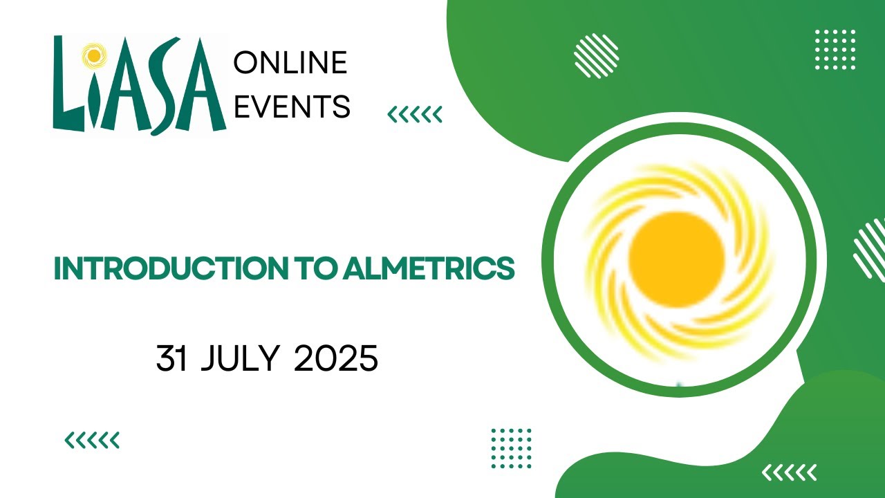 Introduction to Almetrics - 31 July 2025
