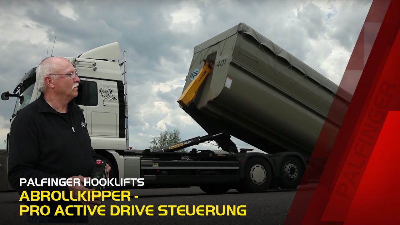 PALFINGER Hooklifts / Abrollkipper - Pro Active Drive Steuerung