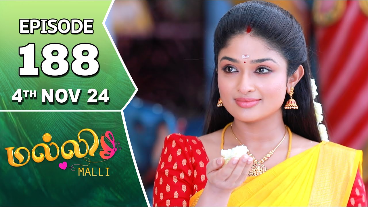 Malli Serial | Episode 188 | 4th Nov 2024 | Nikitha | Vijay | Saregama TV Shows Tamil