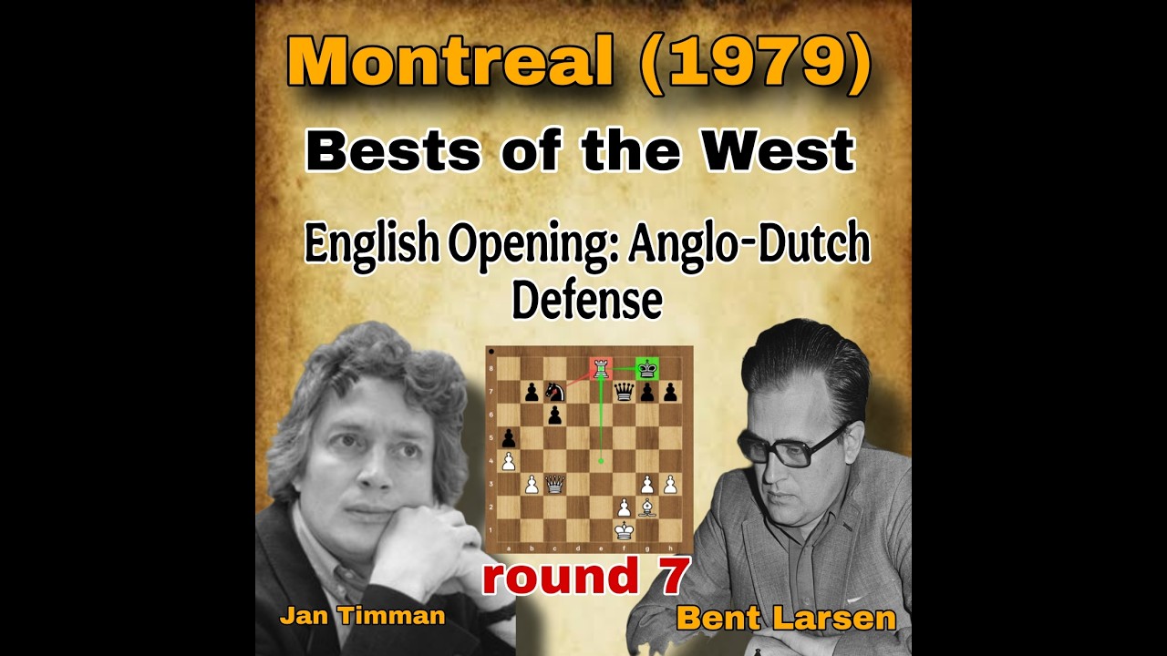,Jan Timman vs Bent Larsen | round 7 | Montreal (1979) | #lifestyle