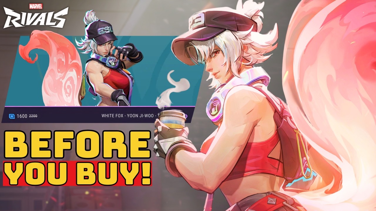 White Fox Yoon Ji-Woo: The Leader Skin Showcase - Marvel Rivals | Before You Buy