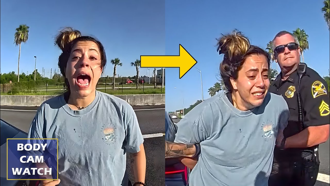 Speeding Woman with an Attitude Learns a Hard Lesson