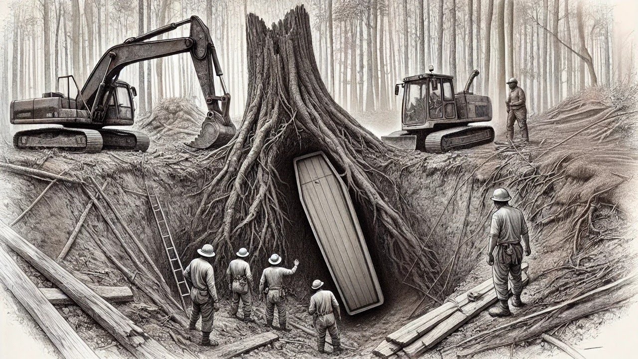 The Mystery of the Vertically Buried Coffin in a Tropical Jungle