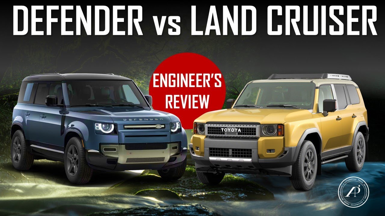 ENGINEER'S REVIEW OF LAND CRUISER vs DEFENDER // WHICH IS THE 