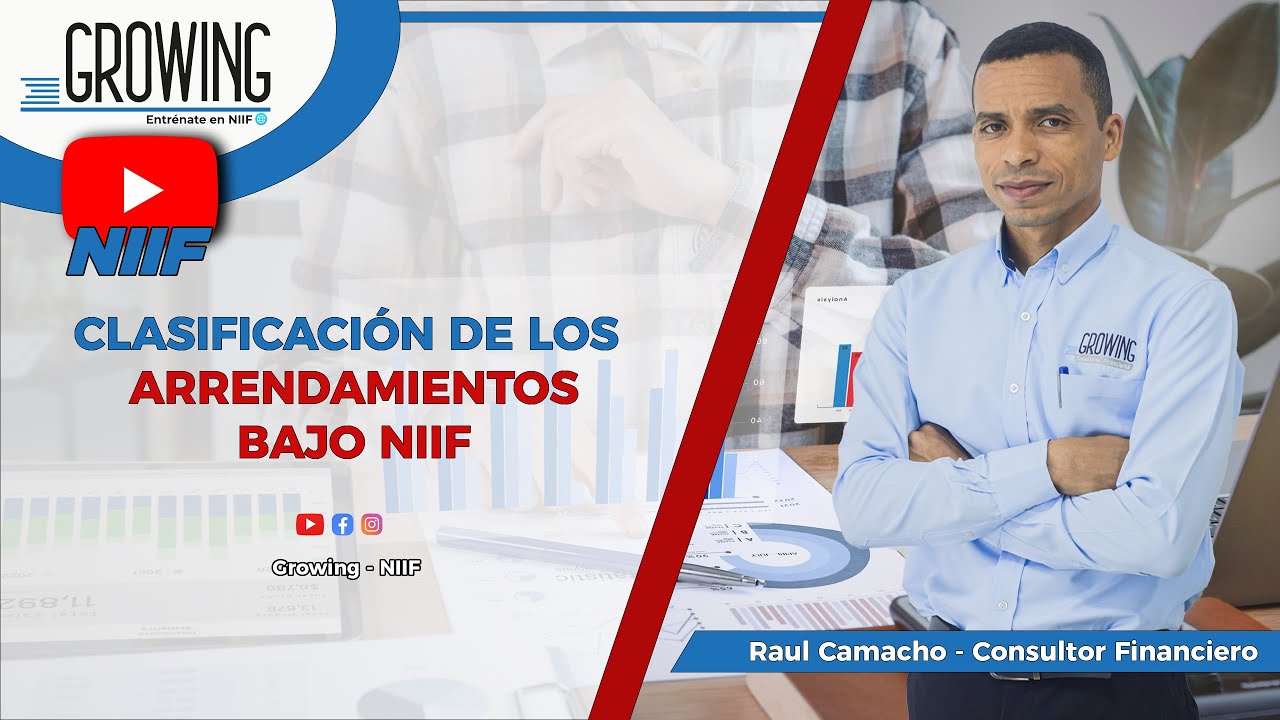 📕 CLASIFICACIÓN DE LOS ARRENDAMIENTOS BAJO NIIF📘
