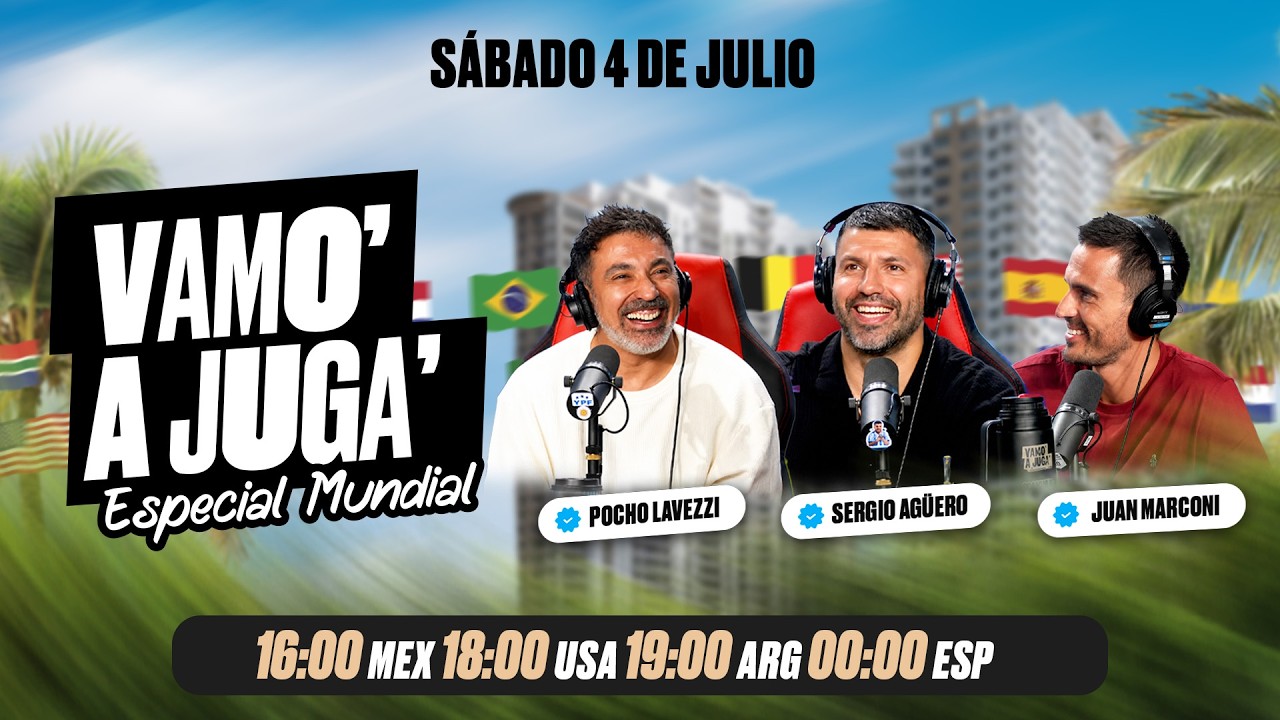 Vamo' a Juga': Especial Mundial Episodio 6 | Kun Ag&uuml;ero, Pocho Lavezzi y Juan Marconi | #SLAKUNTV