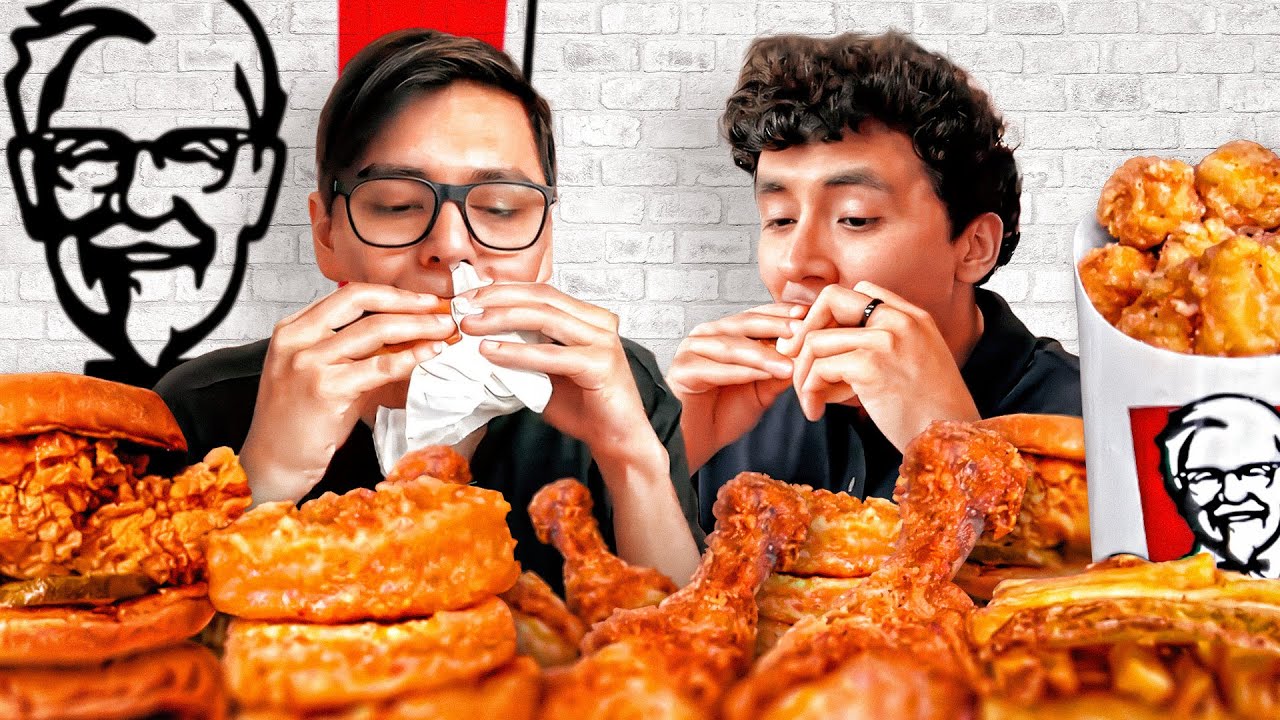 COMPRÉ TODO EL MENÚ DE KFC (Terminé con lele pancha)