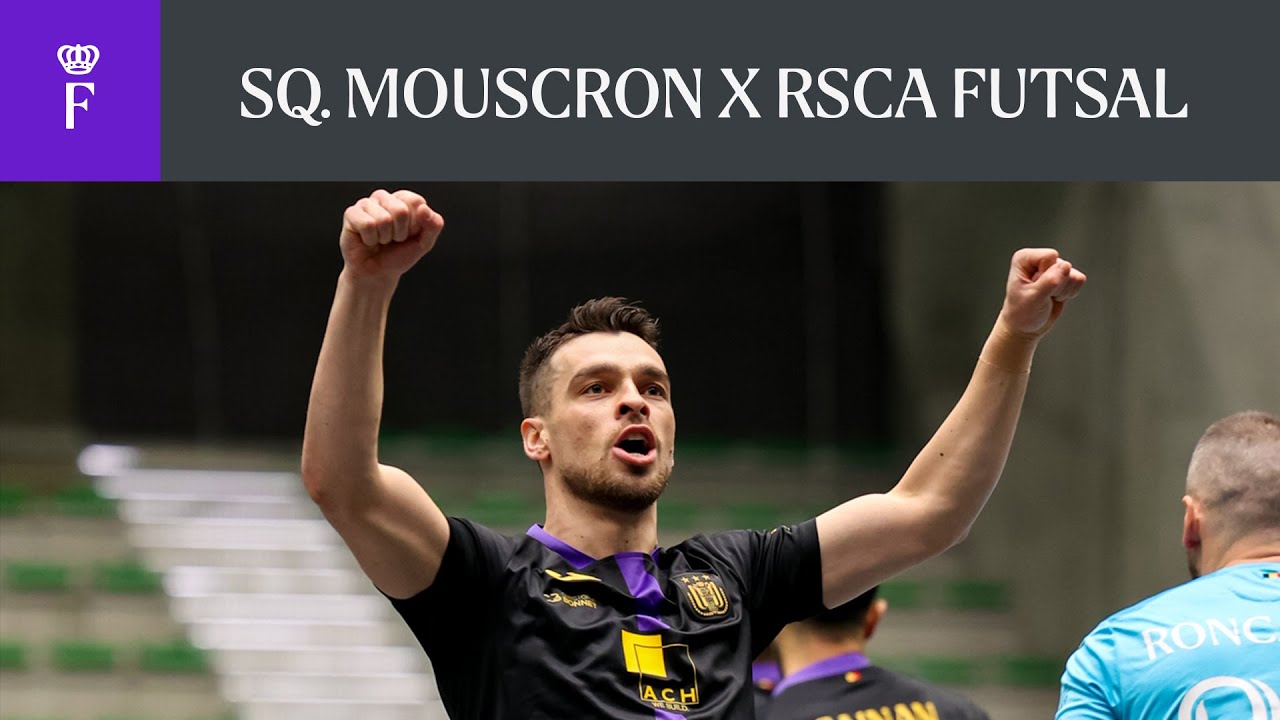 HIGHLIGHTS Belgian Futsal League: La Squadra Mouscron - RSCA Futsal | 2023-2024