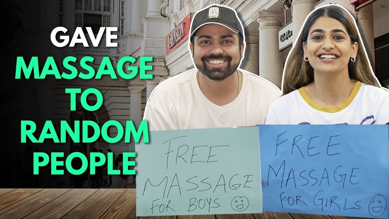 Giving MASSAGE To RANDOM People | The Urban Guide