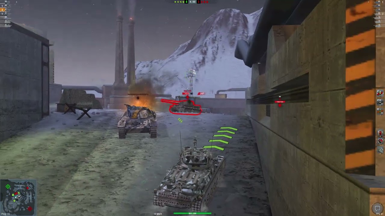 Strv 74A2 | 1st Class | 4 Destroyed & 2K Damage | World of Tanks Blitz
