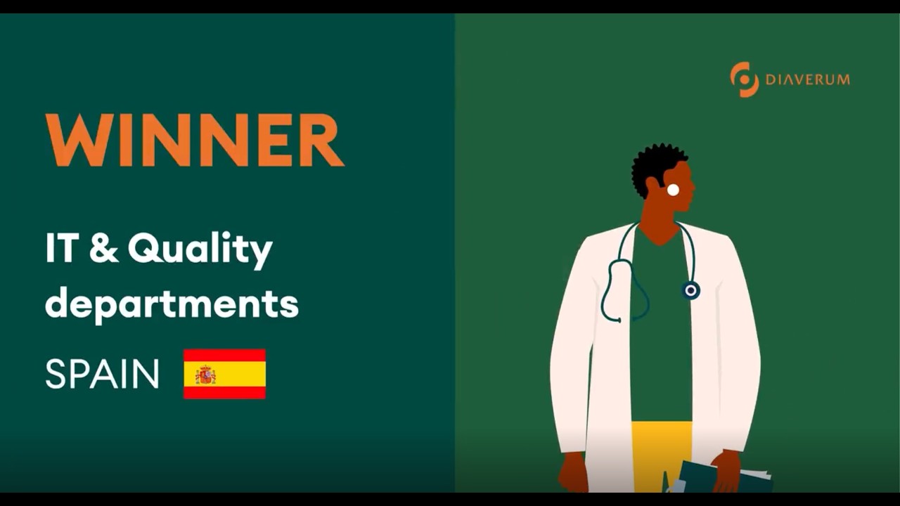 Celebrating our IT & Quality Departments in Spain - Diaverum Awards 2024 Winner: Competence